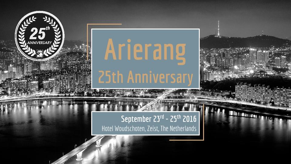 Arierang 25th Anniversary Weekend – spoiler alert
