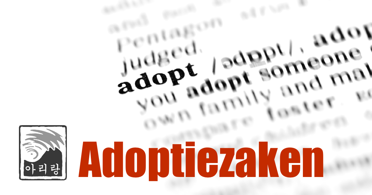 Adoptiezaken middag 4 november is GRATIS! Meld je snel aan via events@arierang.nl