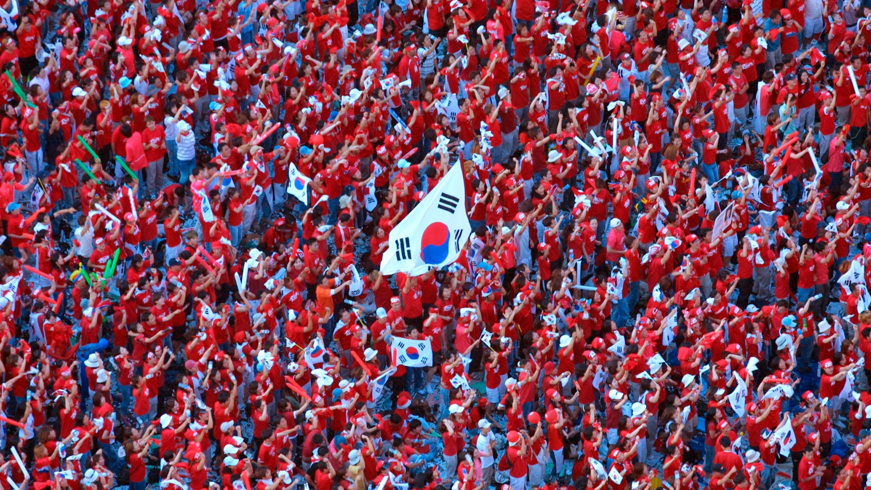 Voetbalwedstrijd Koreaanse gemeenschap