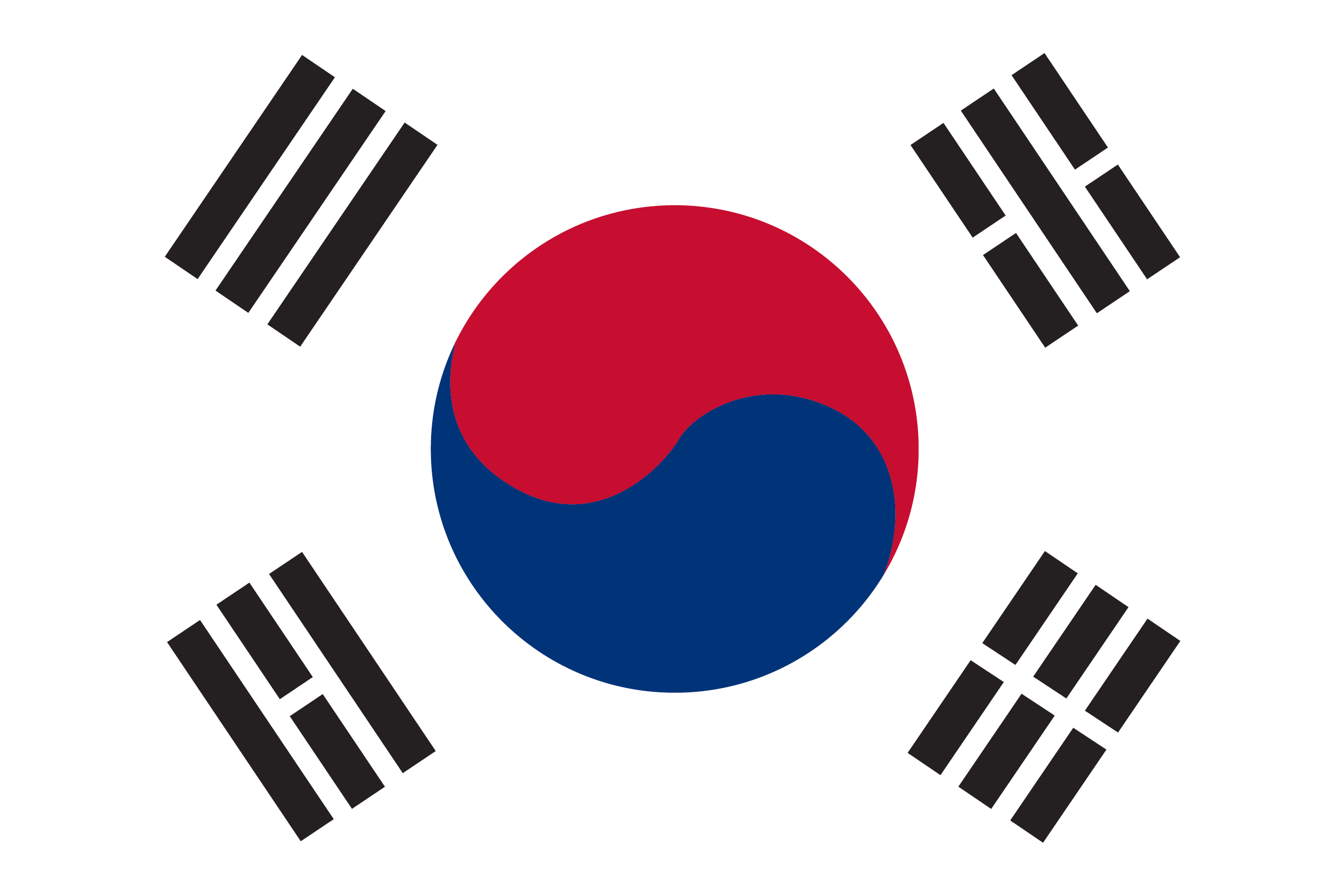 Zuid Koreaanse vlag